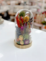 Floral Cloche + Bell - Assorted-House of Holabox