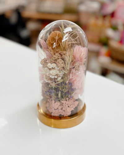 Floral Cloche + Bell - Assorted