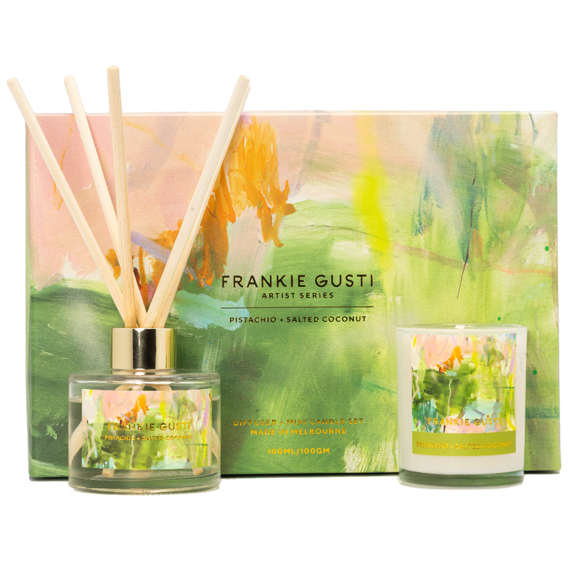 'Frankie Gusti' Pistachio and Salted Coconut - Artist Series Duo