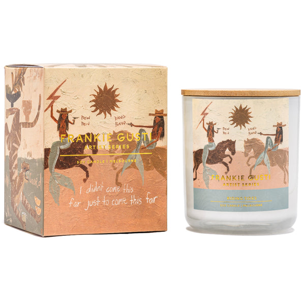 'Frankie Gusti' Riding Tides - Artist Series Candle