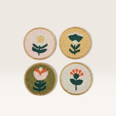 Freya S/4 Beaded Coasters