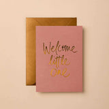 ‘Gabrielle & Celine’ Welcome Little OneFoil Greeting Card-House of Holabox