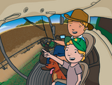 George the Farmer Harvest Hiccup Picture Book-House of Holabox