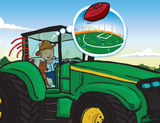 George the Farmer Plants a Wheat Crop Picture Book-House of Holabox