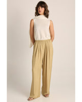 Gianna Acetate Pant - Gold-House of Holabox