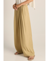 Gianna Acetate Pant - Gold-House of Holabox