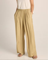 Gianna Acetate Pant - Gold-6-House of Holabox