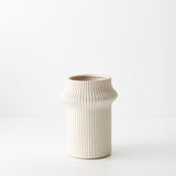Gili Ivory Vase-House of Holabox