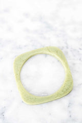 ‘Greenwood Designs’ Geo Resin Stacking Bangles - Assorted Colours-Moss-House of Holabox