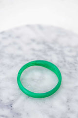 Greenwood Designs organic resin stacking bangles in assorted colors, handmade unique accessories