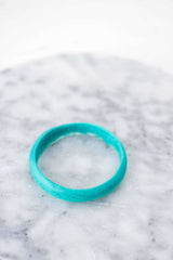 Greenwood Designs organic resin stacking bangles in assorted colours handcrafted for unique layered style