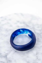 Greenwood Designs handmade resin stacking cuffs in assorted colours for stylish layered bracelets