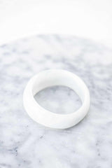 Greenwood Designs handmade resin stacking cuffs in assorted colors for unique layered style