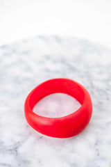 Greenwood Designs handmade resin stacking cuffs in assorted colors for unique layered style