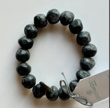 ‘Greenwood Designs’ Rock Bracelets - Assorted Colours-Black Marble-House of Holabox