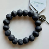 ‘Greenwood Designs’ Rock Bracelets - Assorted Colours-Navy-House of Holabox