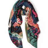 ‘Greenwood Designs’ Scarves-Chloe Forest-House of Holabox
