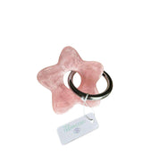 Greenwood Designs star resin keyrings in assorted colours with silver and gold hardware