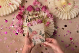 Happy Birthday Zinnia Gift of Seeds (Australia Only)-House of Holabox