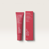 House of Holabox Ashley & Co Lip Punch tinted lip balm in Pink Beet with beeswax and natural pigments in a tube.