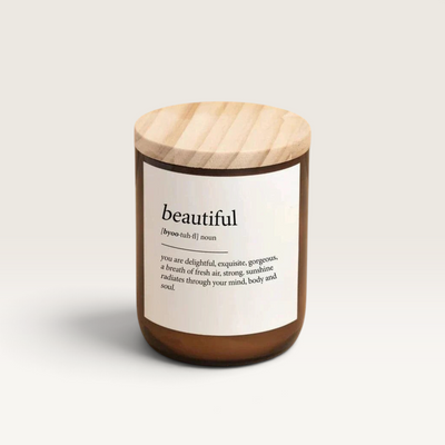 The Commonfolk Collective | Beautiful Dictionary Meaning Candle