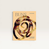 House of Holabox Buns Sweet and Simple Bakes cookbook cover featuring a close-up of golden brown swirled pastries