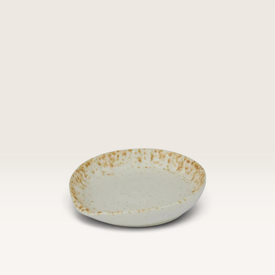 Studio Ceramic Spoon Rest - Nougat