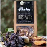 House of Holabox Port Willunga Fine Foods cheese platter mix with dried pears, raw almonds, and vine-dried muscatels.