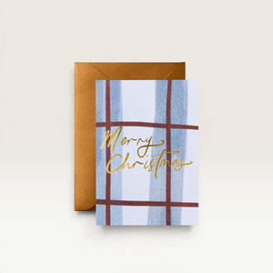 Christmas Holiday Greeting Card | Luxury Christmas Gold Foil