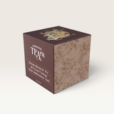 House of Holabox Inspirational Tea Co. English Breakfast tea box with floral pattern and pyramid teabags