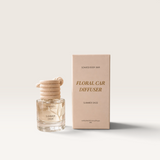 House of Holabox Soaked Body Bar floral car diffuser in Summer Daze scent with wooden lid and matching gift box