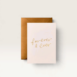 Forever & Ever Greeting Card