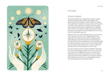 House of Holabox Happiness Year book page featuring a monarch butterfly illustration and text about natural wonders.