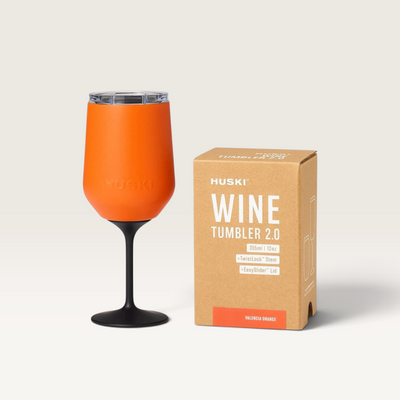 Huski | Wine Tumblers 2.0 - Assorted Colours – Valencia Orange (NEW)