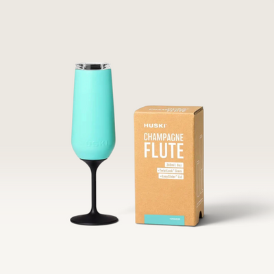 Huski | Champagne Flute - Assorted Colours – Turquoise (NEW)