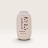House of Holabox Ivy Ila French Pear hand cream in a beige 100g bottle, vegan and cruelty-free skincare.