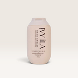 House of Holabox Ivy Ila Passionfruit and Papaya vegan hand cream in a minimalist beige 100g bottle.