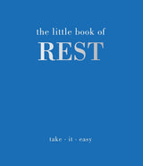 House of Holabox The Little Book of Rest with a vibrant blue cover and white minimalist typography.