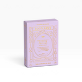 House of Holabox Loco Love Hazelnut Butter Praline chocolate twin pack in a light purple box with gold lettering.
