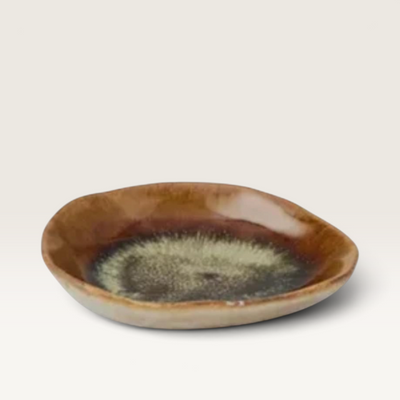 Mia Ceramic Dish – Small Toffee
