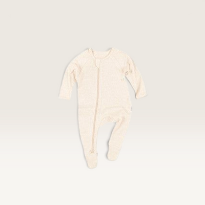 Toshi | Organic Long Sleeve Onsie - Assorted Colours – Feather / 00