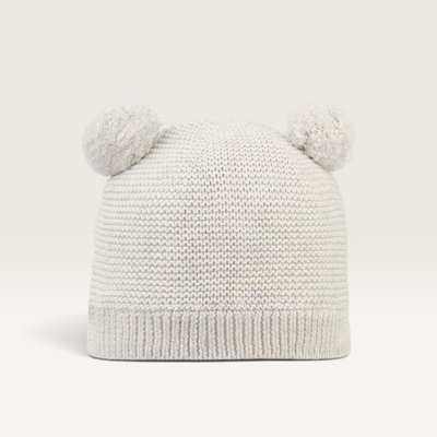 Toshi | Organic Snowy Beanies – S / Pebble