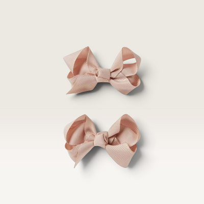 Snuggle Hunny | Piggy Tail Hair Clips - Assorted Colours – Nude