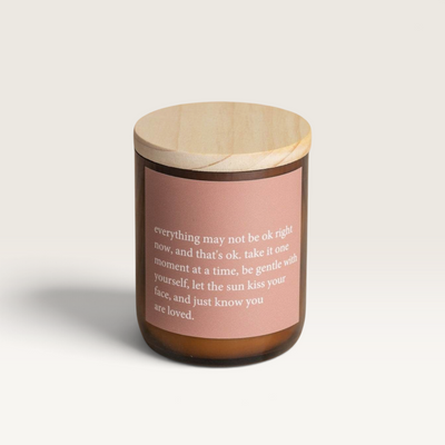 The Commonfolk Collective | Heartfelt Candle Everything May Not Be Ok