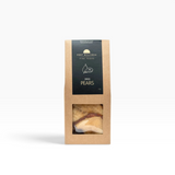 House of Holabox Port Willunga Fine Foods dried Packham pears in a 50g kraft paper snack pouch.