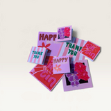 House of Holabox collection of Salty Melon Prints mini greeting cards featuring Orchid Crush and assorted designs
