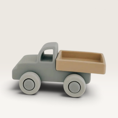 Henry & Flo | Soft Silicone Transport Vehicles – Blue Truck