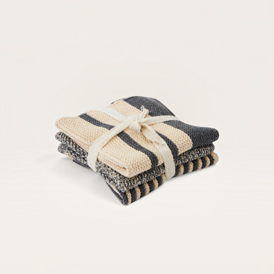 Amy Knit Cloths - Assorted Colours – Grey
