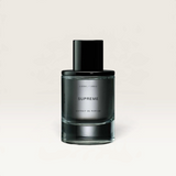 House of Holabox Solid State Supreme 50ml Extrait de Parfum cologne bottle in a sleek dark glass design