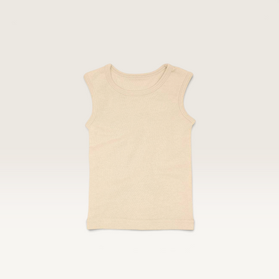 Toshi | Dreamtime Organic Singlet’s - Assorted Colours – Almond / 0